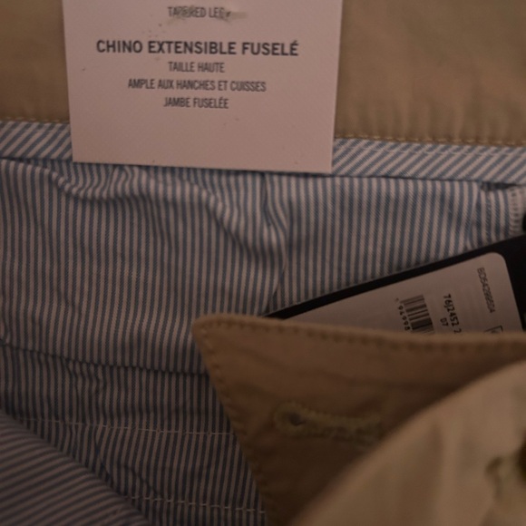 TH FLEX WOMANS TAPERED CHINO NWT SZ 12 - Picture 9 of 13